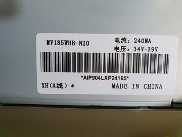 MV185WHB-N20 84PPI 30 Pin BOE 18,5 Zoll LCD-Anzeigefeld