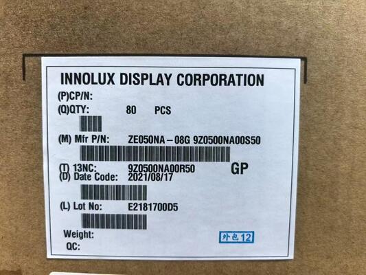 Ein guter Preis. Innolux 5-Zoll-LCD-Monitor ZE050NA-08G mit 640*480 Pixeln 159PPI und 50PIN-Anschluss für Video-Türtelefon Online