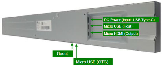 Ein guter Preis. LG 23.1 Zoll Streck-LCD-Display mit 1920×158 Auflösung und 700 cd/m2 Helligkeit für Digital Signage Online