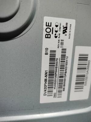 Ein guter Preis. BOE 43 Zoll gestrecktes LCD-Display DV430FHM-NN1 mit 400 cd/m² Helligkeit, 1920*1080 Pixel Auflösung und 51-Pin-Anschluss Online