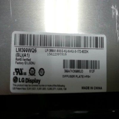 Ein guter Preis. LM300WQ6 SLA1 30-Zoll-LCD-Bildschirm, Festbeschichtung 350CD 92P-Lcd-TV-Monitor Online