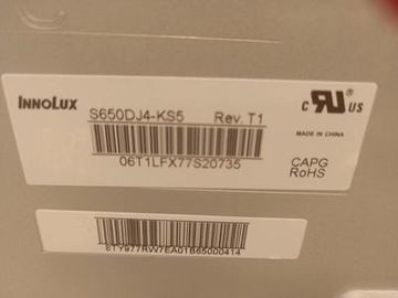Innolux 65-Zoll-LED-LCD-Fernsehbildschirm 3140 * 2160 Pixel 51P RGB-Vertikalstreifen