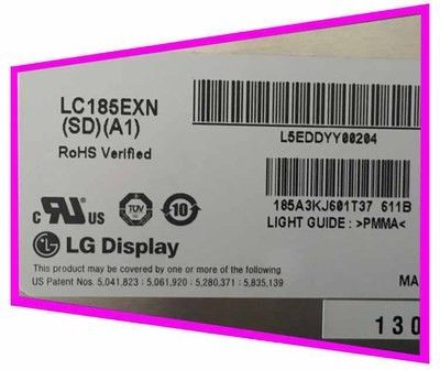 Ein guter Preis. LG 18,5 Zoll LCD-Fernsehbildschirm LC185EXN-SCA1 30 Pin 16,7M Farbe 300cd/m2 Helligkeit Online