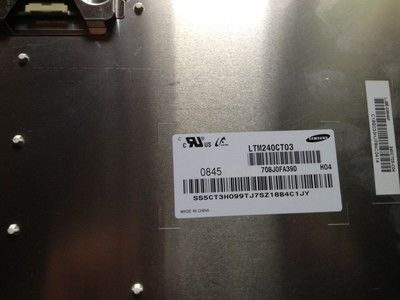 Ein guter Preis. 16.7M Farb-Hoch-Auflösung Touchscreen Monitor Samsung 24 Zoll 30 Pin 4000cd/m2 LTM240CT03 Online