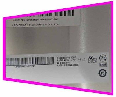 Ein guter Preis. 1280*1024 Pixel 30 Pin Industrieller LCD-Bildschirm, hohe Helligkeit LCD-Display G170ETN01.0 Online