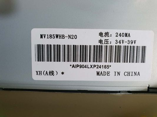 BOE 18,5 Zoll LCD-Display mit 1366x768 Pixeln und 30-Pin-Konnektor TFT-LCD-Modul