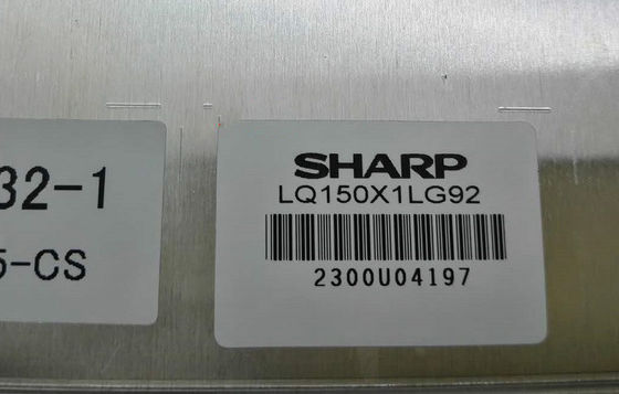 Ein guter Preis. Sharp 15 Zoll Industrie-LCD-Display 1024x768 Pixel 400cd/m² Helligkeit LVDS 20-Pin-Anschluss Online