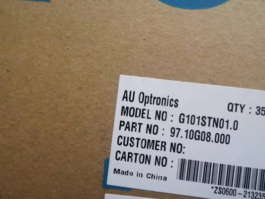10.1 Zoll WSVGA 117PPI Industrieller LCD-Bildschirm AUO G101STN01.0 250cd/M2